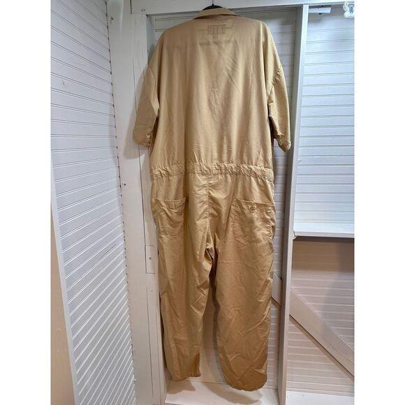 Vintage lightweight khaki coveralls size 3x - Picture 9 of 12